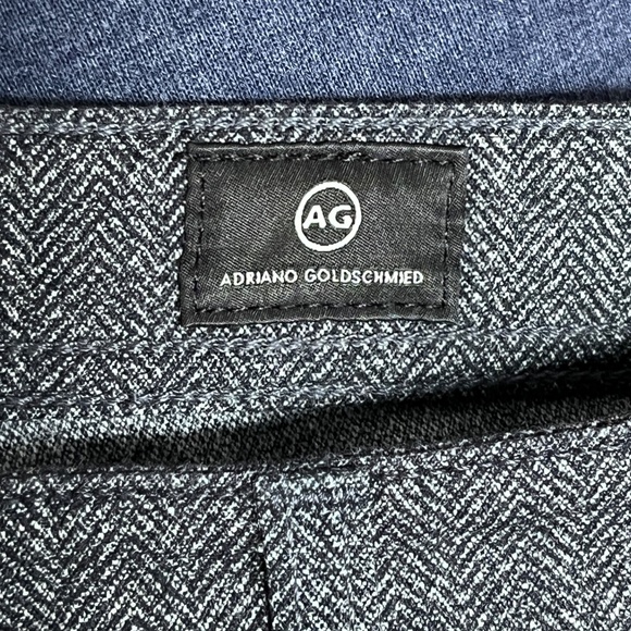 Adriano Goldschmied AG Herringbone Everett Slim Straight Leg Jean Size 36/34 NEW - Picture 10 of 12